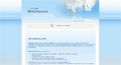 Desktop Screenshot of abcmembranes.com